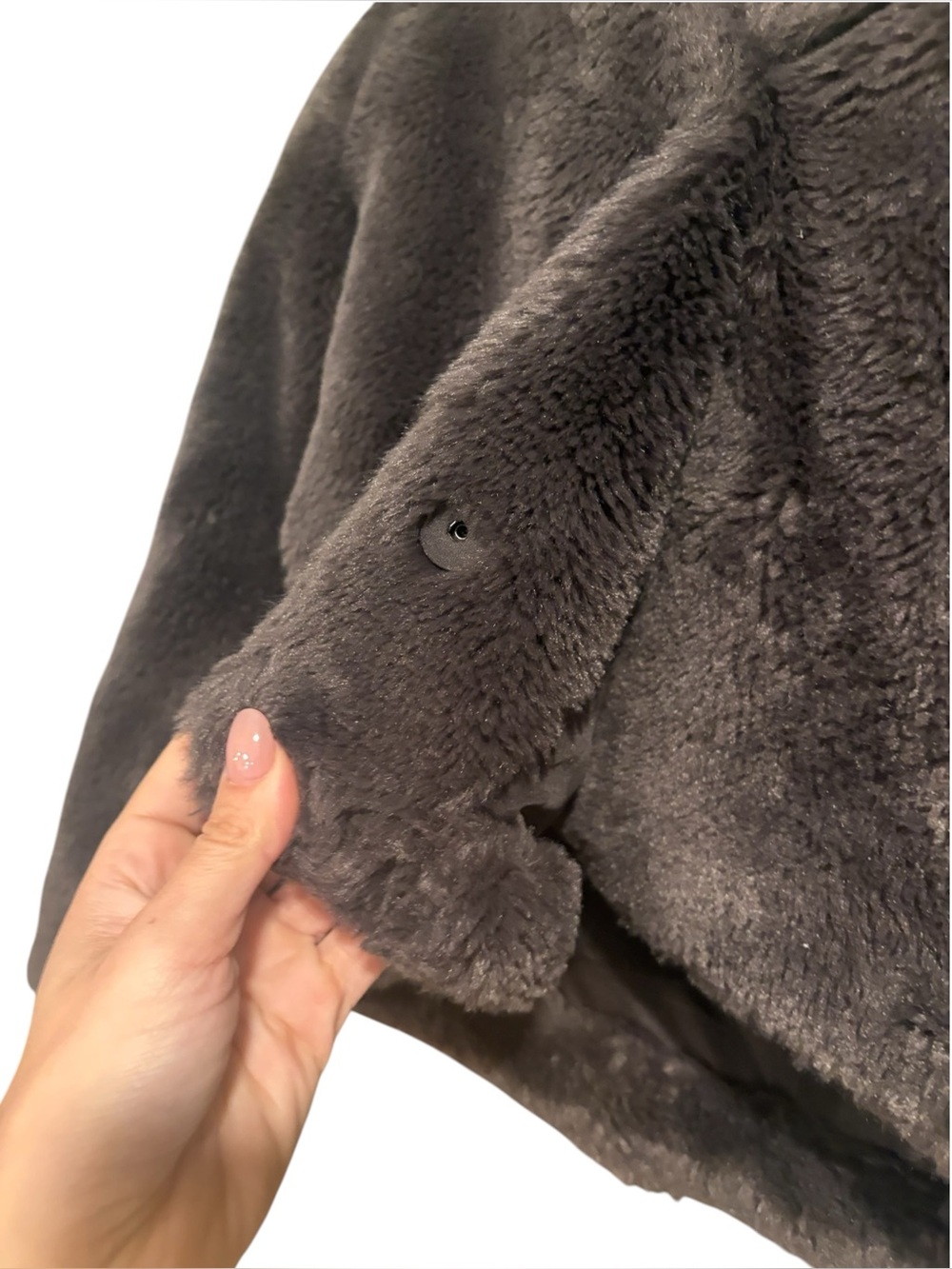 Zara Fleece Button Jacket - Picture 6 of 8